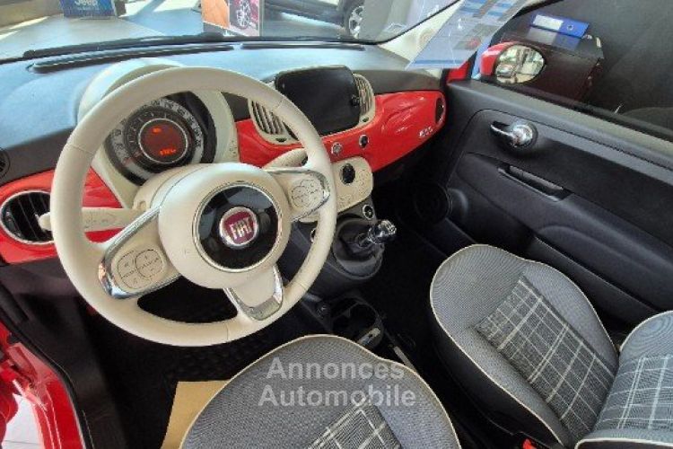 Fiat 500 Série 8 EURO 6D-TEMP 1.0 70 ch Hybride BSG S/S Lounge 3P - <small></small> 10.990 € <small>TTC</small> - #2