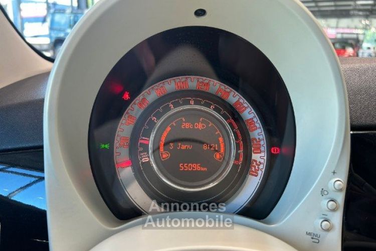 Fiat 500 Série 8 EURO 6D-TEMP 1.0 70 ch Hybride BSG S/S Lounge 3P - <small></small> 10.990 € <small>TTC</small> - #28