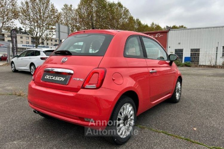 Fiat 500 Série 8 EURO 6D-TEMP 1.0 70 ch Hybride BSG S/S Lounge 3P - <small></small> 10.990 € <small>TTC</small> - #4