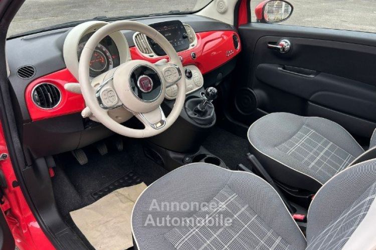 Fiat 500 Série 8 EURO 6D-TEMP 1.0 70 ch Hybride BSG S/S Lounge 3P - <small></small> 10.990 € <small>TTC</small> - #22