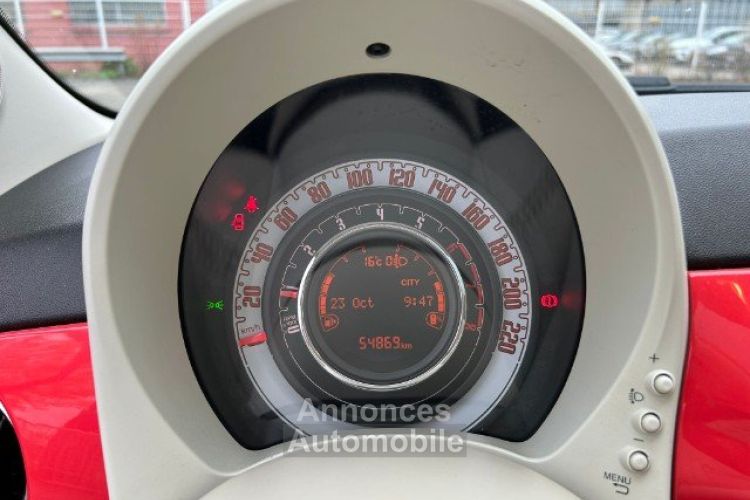 Fiat 500 Série 8 EURO 6D-TEMP 1.0 70 ch Hybride BSG S/S Lounge 3P - <small></small> 10.990 € <small>TTC</small> - #28