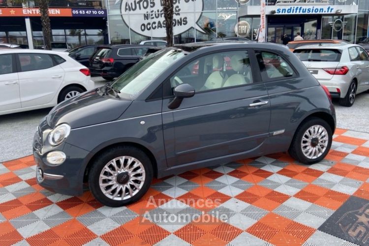 Fiat 500 (SERIE 8) Hybrid 1.0 BSG 70 LOUNGE Toit Pano. Radars Recul - <small></small> 12.850 € <small>TTC</small> - #1