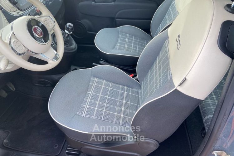 Fiat 500 (SERIE 8) Hybrid 1.0 BSG 70 LOUNGE Toit Pano. Radars Recul - <small></small> 12.850 € <small>TTC</small> - #12