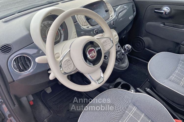 Fiat 500 (SERIE 8) Hybrid 1.0 BSG 70 LOUNGE Toit Pano. Radars Recul - <small></small> 12.850 € <small>TTC</small> - #13