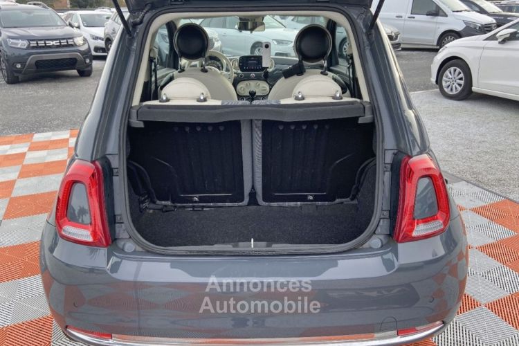 Fiat 500 (SERIE 8) Hybrid 1.0 BSG 70 LOUNGE Toit Pano. Radars Recul - <small></small> 12.850 € <small>TTC</small> - #16