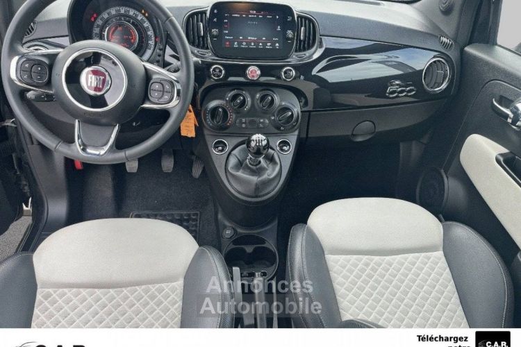 Fiat 500 SERIE 9 EURO 6D-FULL 1.0 70 ch Hybride BSG S/S Dolcevita - <small></small> 11.990 € <small>TTC</small> - #6