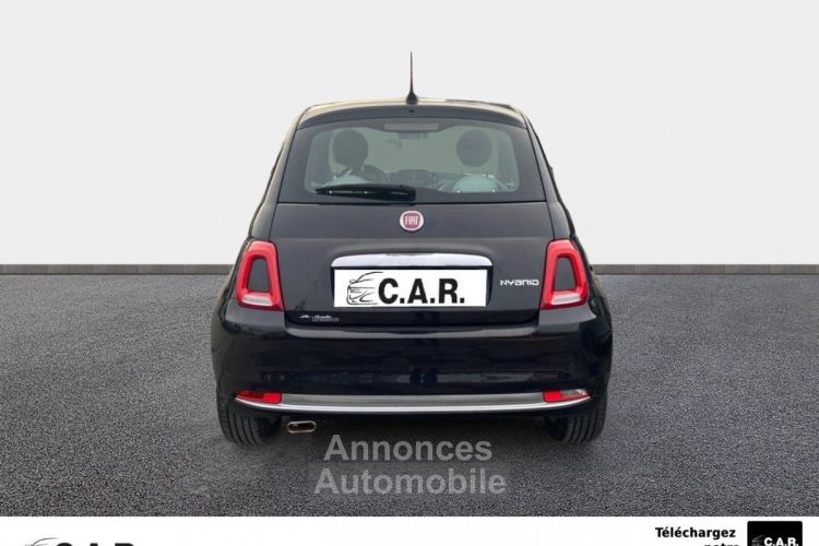 Fiat 500 SERIE 9 EURO 6D-FULL 1.0 70 ch Hybride BSG S/S Dolcevita - <small></small> 10.490 € <small>TTC</small> - #4