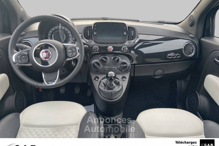 Fiat 500 SERIE 9 EURO 6D-FULL 1.0 70 ch Hybride BSG S/S Dolcevita - <small></small> 10.490 € <small>TTC</small> - #6