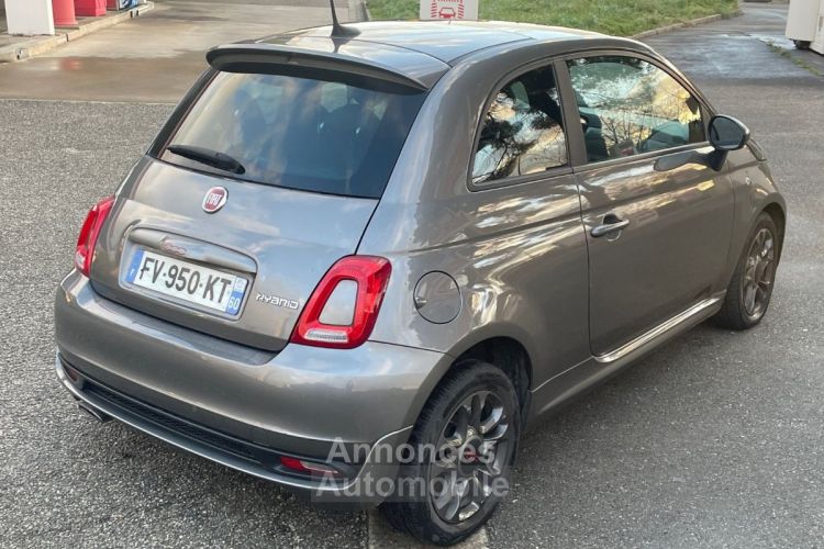 Fiat 500 SERIE 9 EURO 6D-FULL 1.0 70 ch Hybride BSG S/S Sport - <small></small> 10.490 € <small>TTC</small> - #3