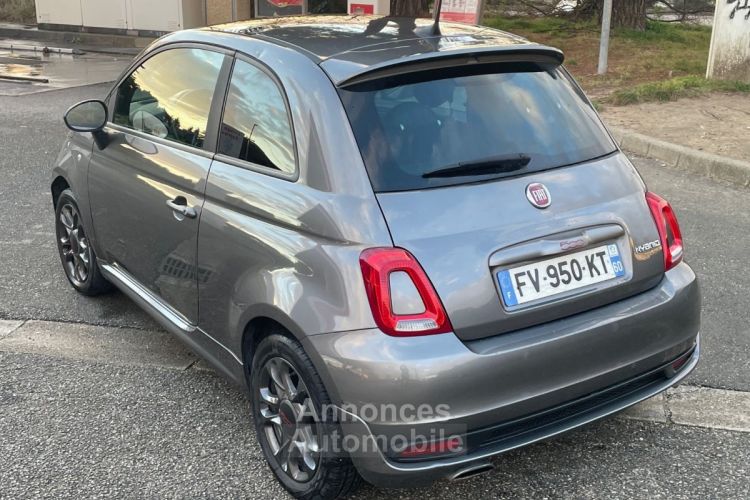 Fiat 500 SERIE 9 EURO 6D-FULL 1.0 70 ch Hybride BSG S/S Sport - <small></small> 10.490 € <small>TTC</small> - #8