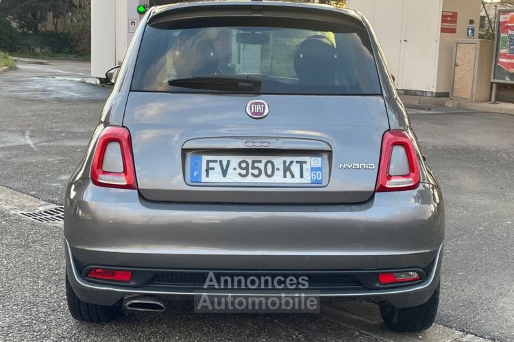 Fiat 500 SERIE 9 EURO 6D-FULL 1.0 70 ch Hybride BSG S/S Sport - <small></small> 10.490 € <small>TTC</small> - #18