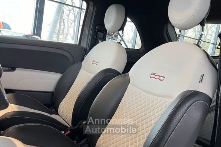 Fiat 500 Star 69 ch Garantie 6 ans Toit Pano Clim Cuir Régulateur Radars Entretien exclusif 249-mois - <small></small> 11.999 € <small>TTC</small> - #4