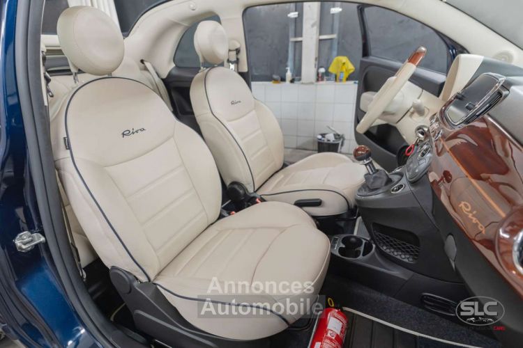 Fiat 500C 0.9 T TwinAir Riva Limited Edition 80-200 - <small></small> 19.500 € <small>TTC</small> - #16