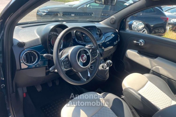 Fiat 500C 1.0 70ch BSG S&S Dolcevita HYBRID 1ére MAIN TVA - <small></small> 12.990 € <small>TTC</small> - #5