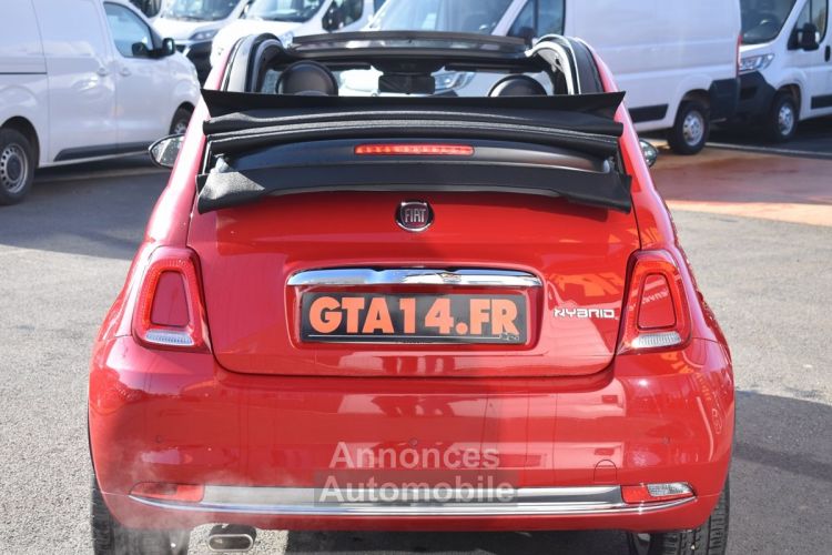 Fiat 500C 1.0 70CH BSG S&S (RED) - <small></small> 15.990 € <small>TTC</small> - #18