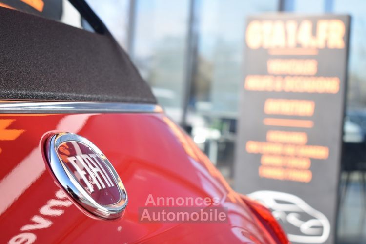 Fiat 500C 1.0 70CH BSG S&S (RED) - <small></small> 15.990 € <small>TTC</small> - #19