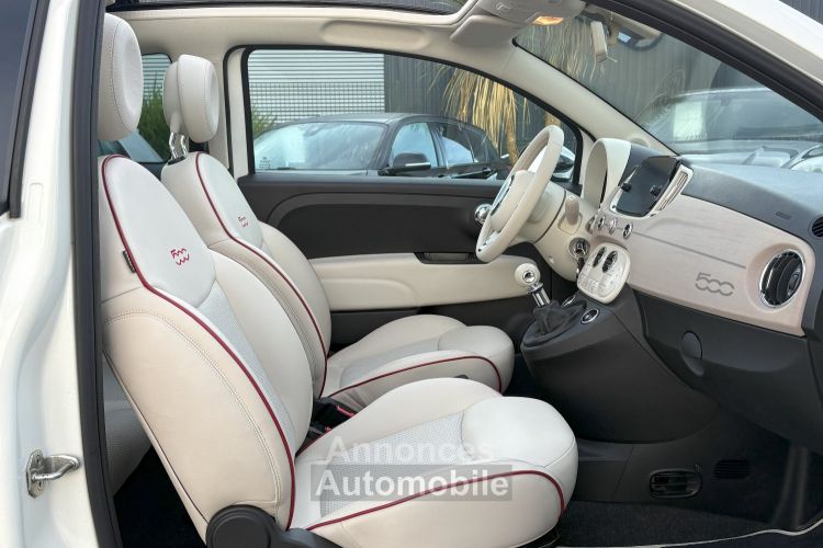 Fiat 500C 1.0 HYBRID BSG S&S 70ch DOLCEVITA BVM6 - <small></small> 14.900 € <small>TTC</small> - #19