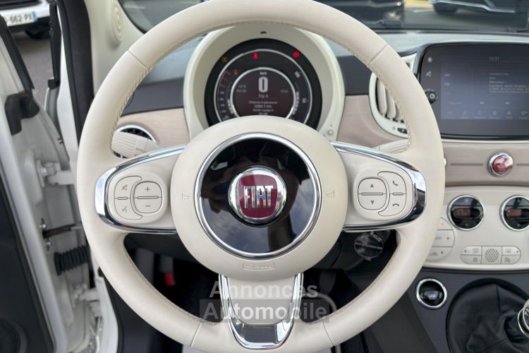 Fiat 500C 1.0 HYBRID BSG S&S 70ch DOLCEVITA BVM6 - <small></small> 14.900 € <small>TTC</small> - #22