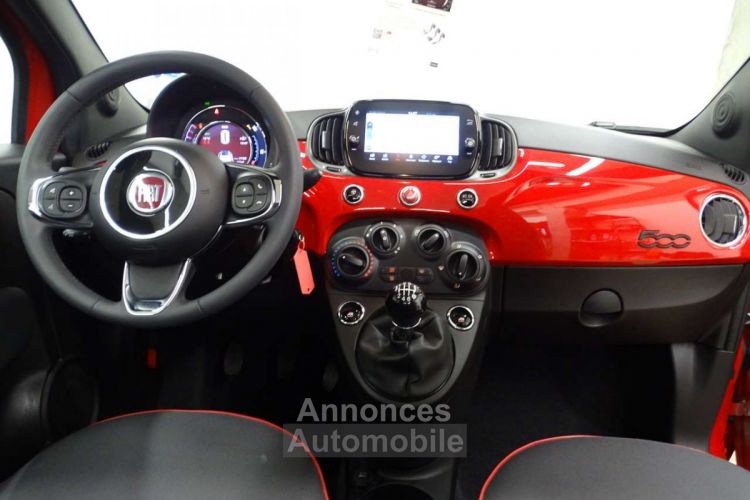 Fiat 500C 1.0i Red Edition - <small></small> 13.590 € <small>TTC</small> - #8