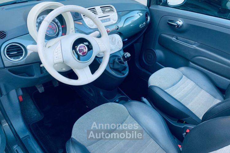 Fiat 500C 1.2 8V 69 ch Lounge - <small></small> 6.490 € <small>TTC</small> - #9