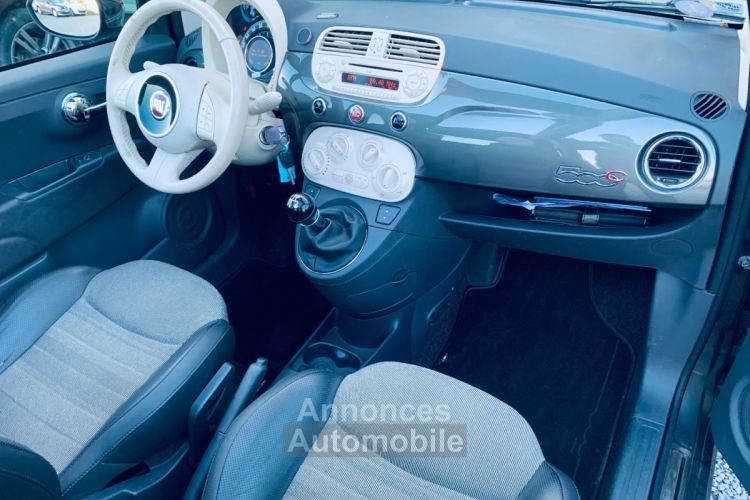 Fiat 500C 1.2 8V 69 ch Lounge - <small></small> 6.490 € <small>TTC</small> - #10