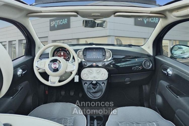 Fiat 500C 1.2 8v 69ch Eco Pack Lounge - <small></small> 12.990 € <small>TTC</small> - #8