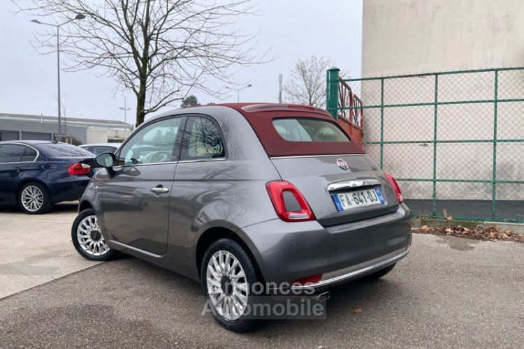 Fiat 500C 1.2 8v 70ch Lounge Cabriolet - <small></small> 10.790 € <small>TTC</small> - #3