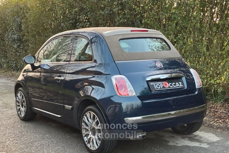 Fiat 500C 1.2 ESS 69CH LOUNGE * 08/2013 * 106.000KM * CABRIOLET - <small></small> 7.490 € <small>TTC</small> - #4