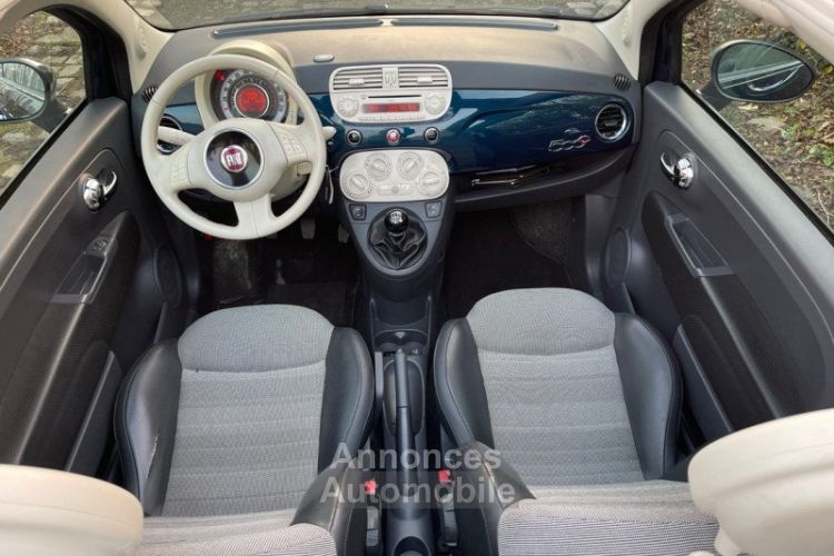 Fiat 500C 1.2 ESS 69CH LOUNGE * 08/2013 * 106.000KM * CABRIOLET - <small></small> 7.490 € <small>TTC</small> - #9