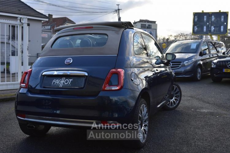 Fiat 500C 500 C Cabriolet BVA CLUB 1.2i - 69 - BV Dualogic - <small></small> 12.490 € <small>TTC</small> - #5