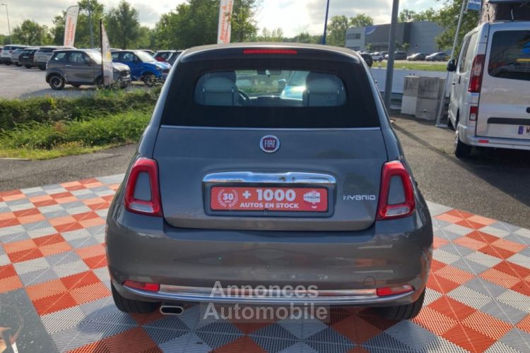 Fiat 500C 500 C Hybrid 1.0 BSG 70 DOLCEVITA Radar - <small></small> 15.650 € <small>TTC</small> - #5