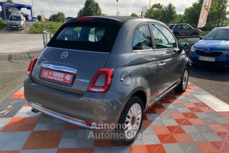 Fiat 500C 500 C Hybrid 1.0 BSG 70 DOLCEVITA Radar - <small></small> 15.650 € <small>TTC</small> - #6