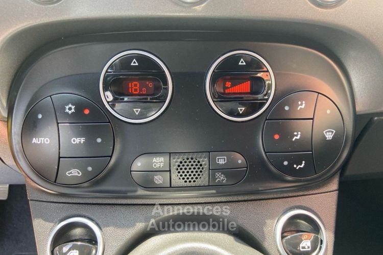 Fiat 500C 500 C Hybrid 1.0 BSG 70 SPORT Clim Auto JA 16 Radar - <small></small> 15.450 € <small>TTC</small> - #11