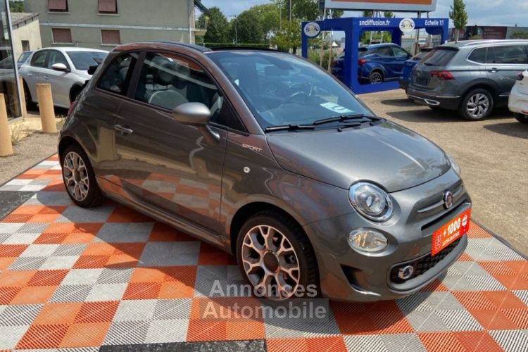 Fiat 500C 500 C Hybrid 1.0 BSG 70 SPORT Clim Auto JA 16 Radar - <small></small> 15.450 € <small>TTC</small> - #16