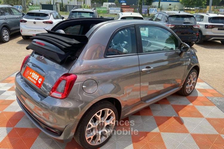 Fiat 500C 500 C Hybrid 1.0 BSG 70 SPORT Clim Auto JA 16 Radar - <small></small> 15.450 € <small>TTC</small> - #17