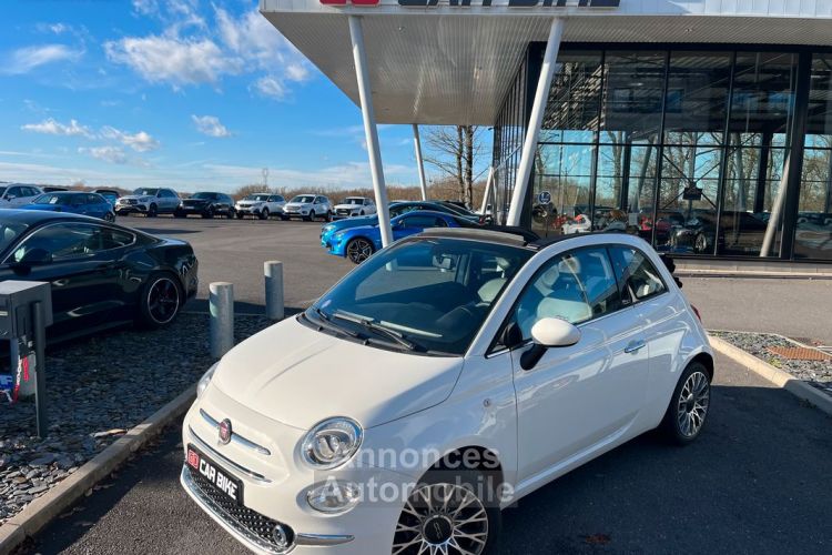 Fiat 500C 500 Cabriolet 70 ch Star Garantie 6 ans Entretiens Complets GPS Regulateur Climatisation 16P 249-mois - <small></small> 13.985 € <small>TTC</small> - #1