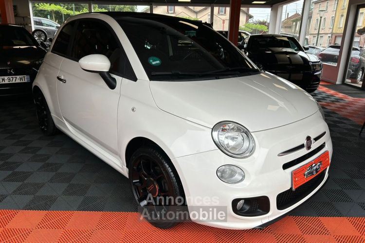 Fiat 500C 500 S CABRIOLET 1.2I 8V 69 cv GARANTIE 12 MOIS - <small></small> 7.490 € <small>TTC</small> - #1