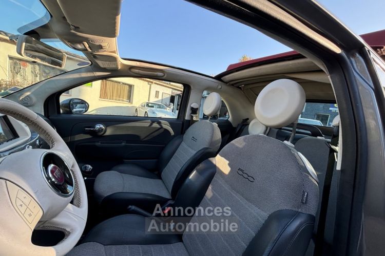 Fiat 500C cabriolet 1.2 69 ch Lounge - <small></small> 6.990 € <small>TTC</small> - #7