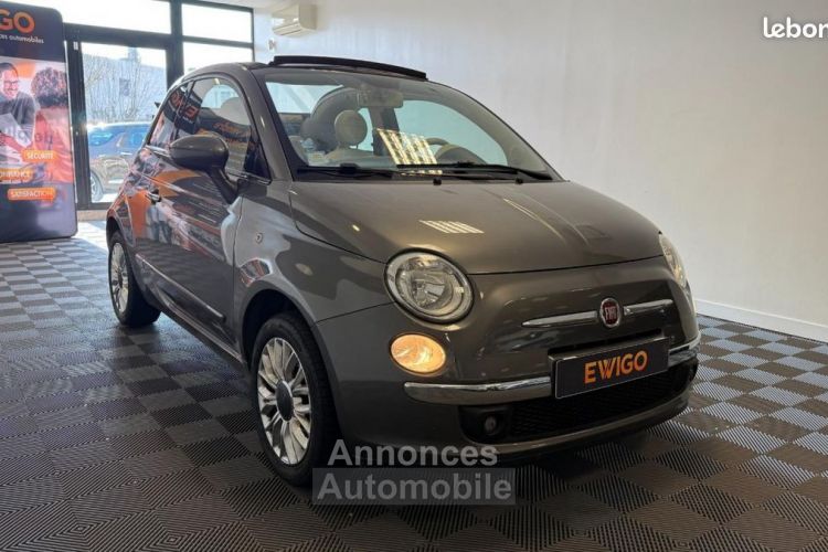 Fiat 500C CABRIOLET 1.2 69ch LOUNGE - <small></small> 6.990 € <small>TTC</small> - #7