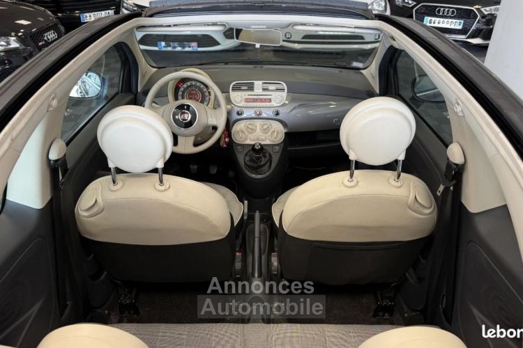 Fiat 500C CABRIOLET 1.2 69ch LOUNGE - <small></small> 6.990 € <small>TTC</small> - #15