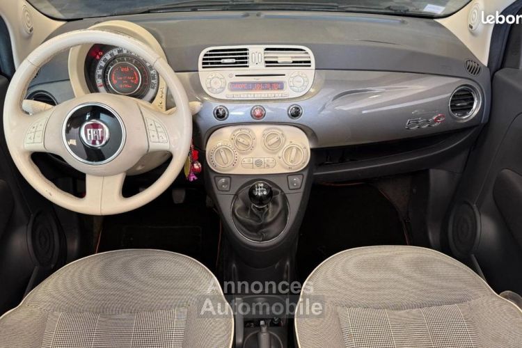 Fiat 500C CABRIOLET 1.2 69ch LOUNGE - <small></small> 6.990 € <small>TTC</small> - #17