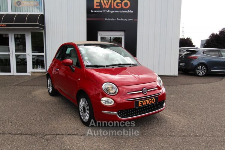 Fiat 500C CABRIOLET 1.2 70 LOUNGE - <small></small> 11.590 € <small>TTC</small> - #1