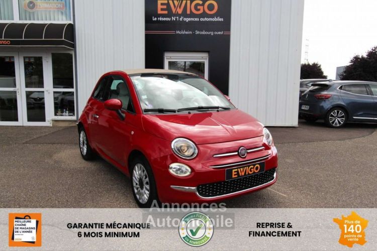 Fiat 500C CABRIOLET 1.2 70 LOUNGE - <small></small> 11.590 € <small>TTC</small> - #1