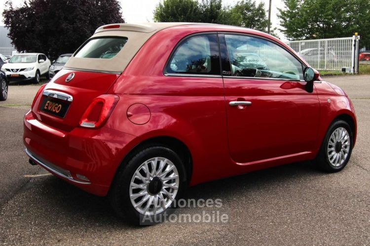 Fiat 500C CABRIOLET 1.2 70 LOUNGE - <small></small> 11.590 € <small>TTC</small> - #3