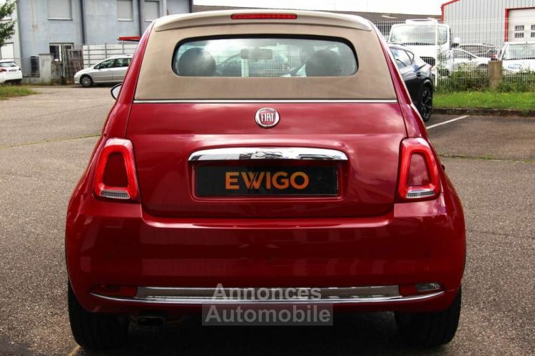 Fiat 500C CABRIOLET 1.2 70 LOUNGE - <small></small> 11.590 € <small>TTC</small> - #4