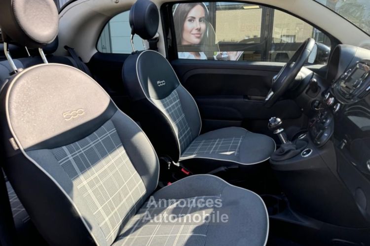 Fiat 500C CABRIOLET 1.2 70CH PACK LOUNGE - <small></small> 9.980 € <small>TTC</small> - #15