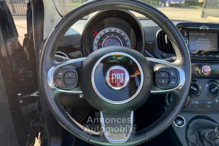 Fiat 500C CABRIOLET 1.2 70CH PACK LOUNGE - <small></small> 9.980 € <small>TTC</small> - #18