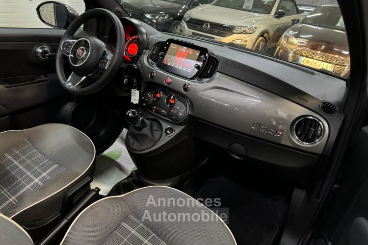 Fiat 500C Fiat 500 Cabriolet 1.2 69Ch Lounge - <small></small> 12.490 € <small></small> - #8