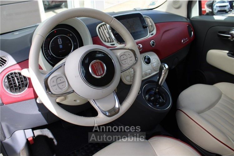 Fiat 500C MY17 0.9 85 ch TwinAir S&S Dualogic 500-60th - <small></small> 13.290 € <small>TTC</small> - #13