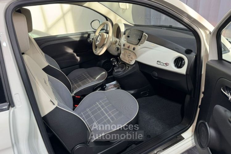 Fiat 500C MY20 SERIE 7 EURO 6D 1.2 69 ch cabriolet Eco Pack S/S Lounge - <small></small> 13.650 € <small>TTC</small> - #15